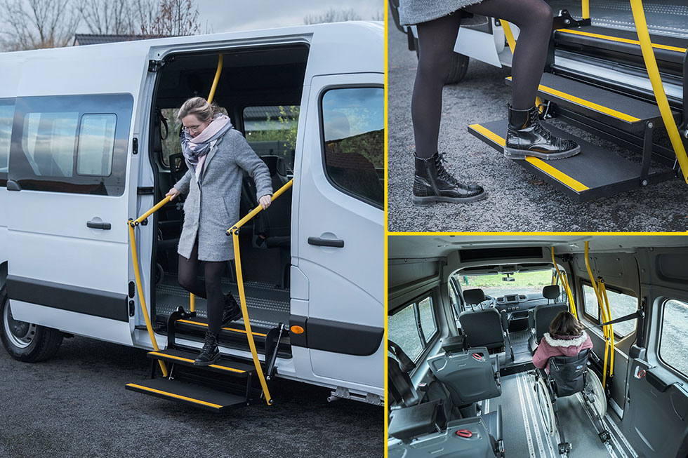 Un nouveau marchepied Step By Step pour vos minibus TPMR