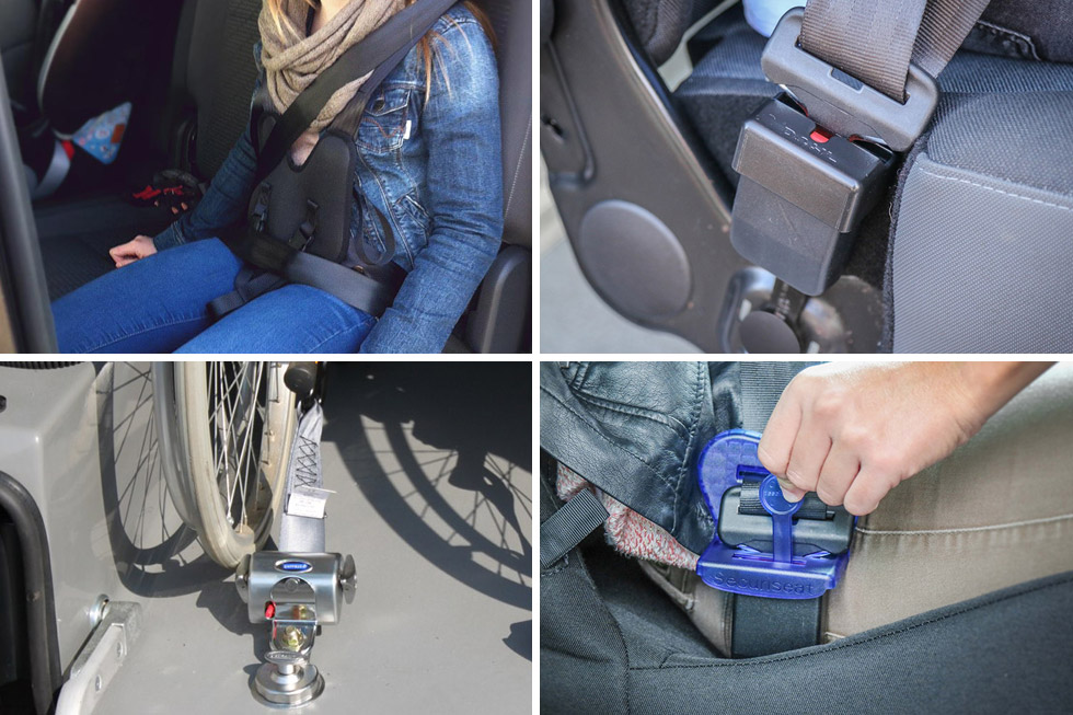 SECURISEAT, dispositif Dispositif anti-détachement pour ceinture de sécurité